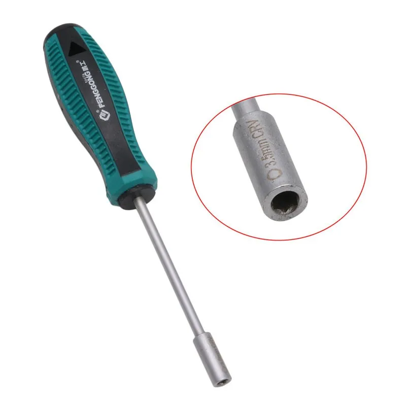 3-11 мм металлическая розетка драйвер торцевой ключ для шестигранной гайки отвертка Nutdriver ручной инструмент 'lirunzu