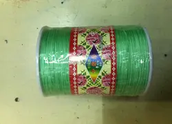 Светло-зеленый 1,0 мм 280 м/380 ярдов/партия китайский узел Строка нейлоновый шнур веревка для Шамбалы браслет ювелирных изделий