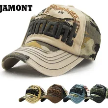 Камуфляжные бейсболки JAMONT, модная уличная Кепка с буквами, бейсболка для отдыха для мужчин и женщин