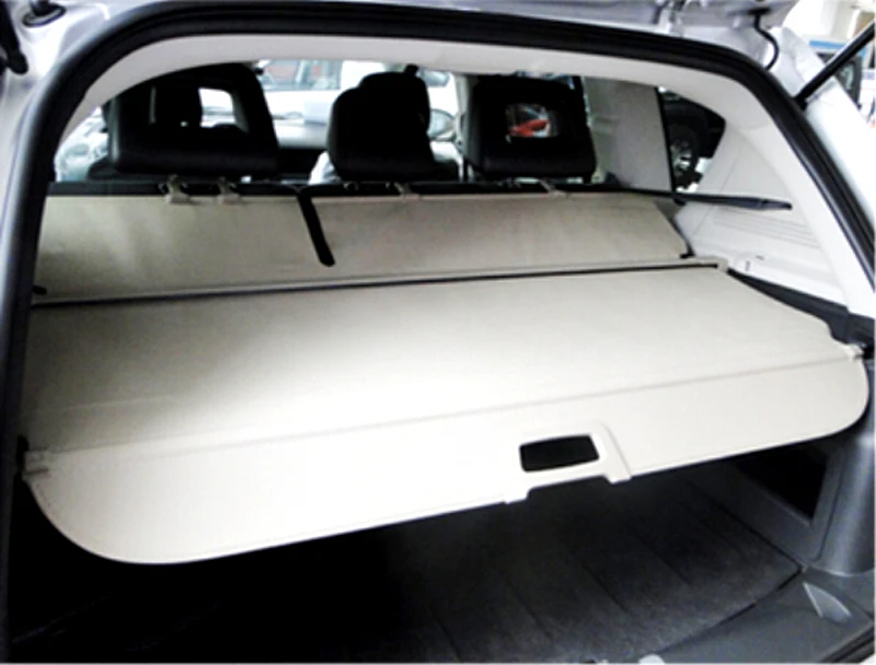 2011 2015 For Jeep Compass Tail Trunk Security Shield Cargo Cover Shade Beige car styling accessories