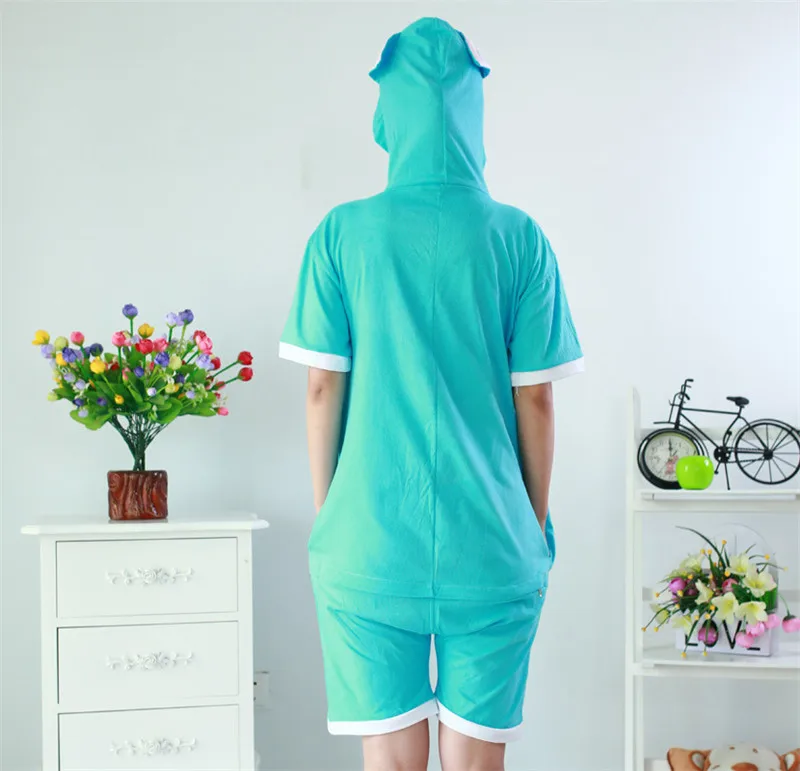 Anime-pajamas-Fairy-Tail-Happy-cat-men-women-adult-short-sleeve-pajamas-cartoon-animal-kigurumi-summer (3)