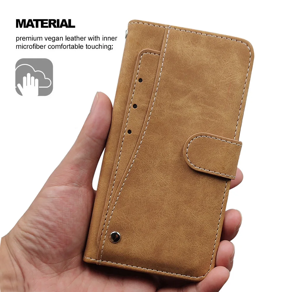 Luxury Vintage Case For Xiaomi Mi Max 2 3 Case Flip Leather Silicone Wallet Cover Business Fundas Card Solts phone cases for xiaomi