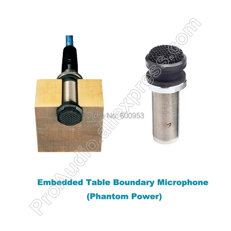 

MICWL Professional E551 Embedded conference public broadcasting teaching Boundary Microphone Phantom Power