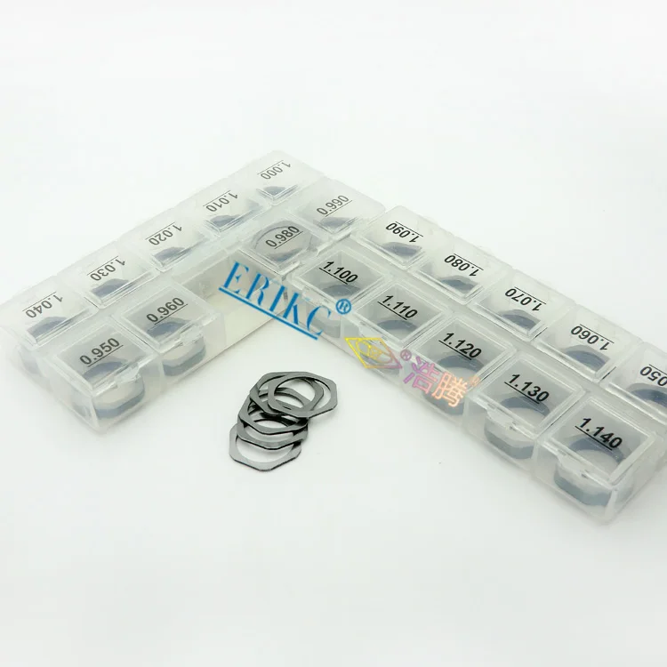 US $155.00 ERIKC CRIN Common Rail Injector Armature Lift Spacer Shim 600 Pieces And Complete Set Of Calibration Shims Gasket Kit