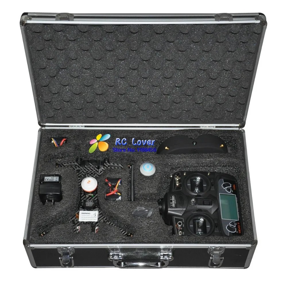 

New Version Aluminum Case for Walkera Runner 250 / Runner 250 Advance/ RC quadcopter Case Box