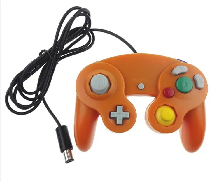Wired Game Controller Gamepad  for NGC Joystick With One Button  for Game-Cube for W-i-i 