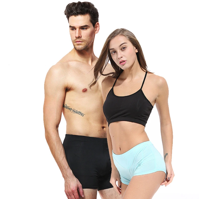 

Men Women Cycling Shorts with Soft Pad Bicycle Cycling Comfortable Underwear Silica gel Padded Bike Short Pants shorts