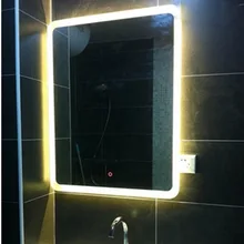 LED Light Mirror Bathroom Mirror Make up Anti fog Waterproof Touch Wall Bathroom Vanity Mirrors Dressing Enjoy Music Bluetooth european mirror lamps waterproof anti fog antique bathroom bathroom mirror cabinet lamp retro bathroom dressing table wall light