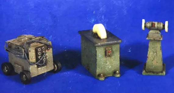 1/35 весы модель сцена Заводские аксессуары для мастерских 3 фигурки набор моделей