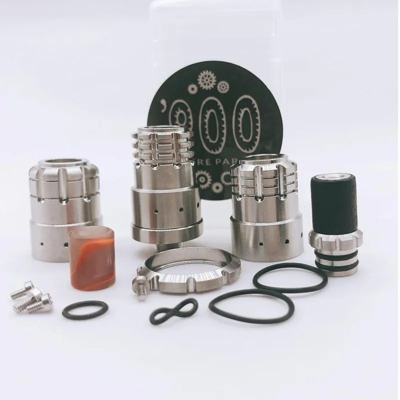 Паров нежный клуб 900 BF MTL RDA Rebuildable Капель Форсунка 316 SS/12/13/14 мм Диаметр