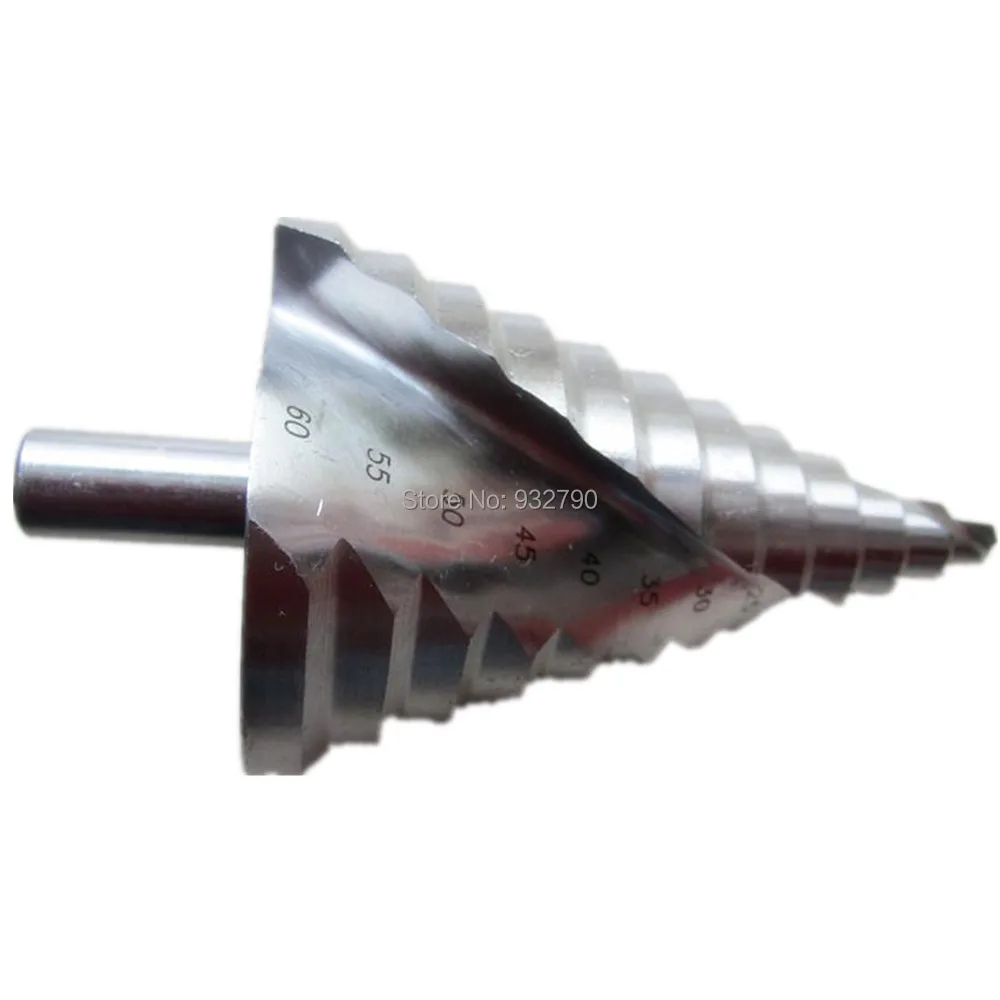 6-60 мм спиральный паз Шаг сверло расширитель сверление отверстие отрезать сверло для железа/стальной пластины/PV пластины/изоляционная доска