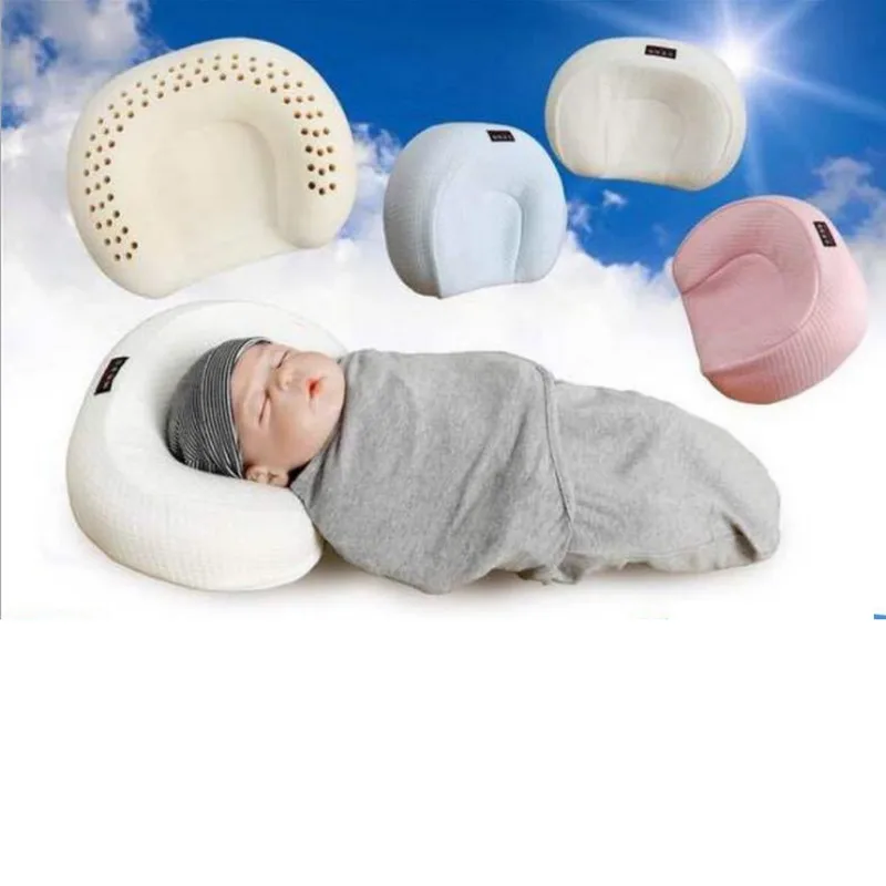 Подушка для младенцев из латекса, Таиланд, натуральный латекс, детская подушка, здоровое спальное постельное белье, ортопедическая детская подушка для шеи, детский латексный ореиллер
