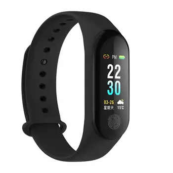 

M3 Plus Color Screen Smart Band Heart Rate Monitor Fitness Tracker Call Reminder Smart Bracelet Bluetooth Sports Wrist bands