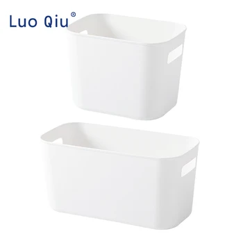 

Bathroom plastic multi-purpose finishing and receiving basket kitchen table top debris storage basket