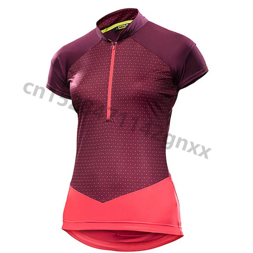 New MAVIC Summer Anti UV Cycling Jersey Set PRO TEAM MTB Bicycle Clothing Quick Dry Maillot Ropa Ciclismo Women Cycling Set - Цвет: 4