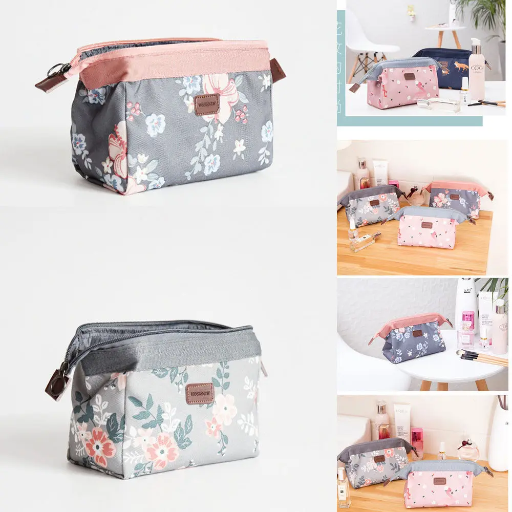 

Hot 2019 Fashion Women Cosmetic Makeup Case Bag Box Waterproof Portable Storage Comestic Bag