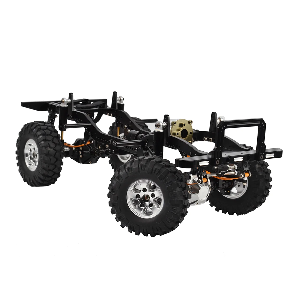 

1/10 RC Crawler Car Metal Frame Modification Truck Frame Gold Metal Frame 275MM Wheelbase D90 Frame