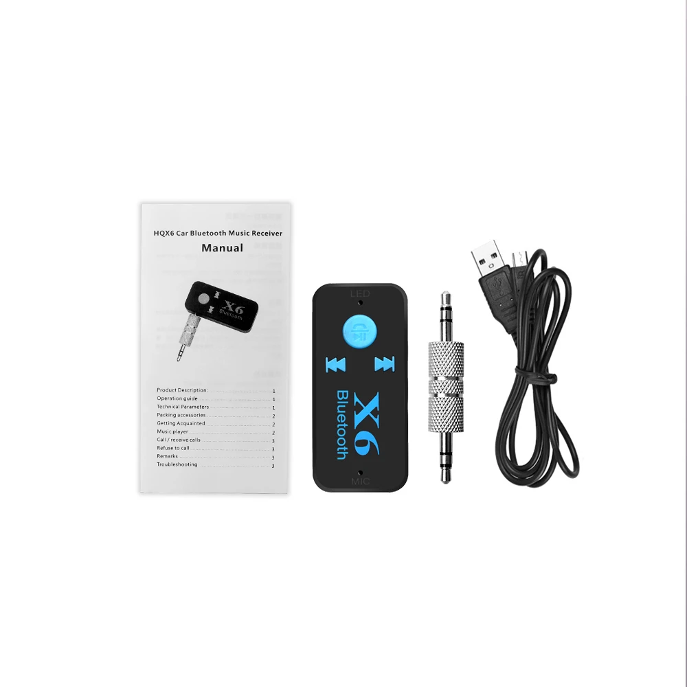 Tancredy USB Bluetooth Aux аудио приемник адаптер 3 5 мм разъем 4 1 Handsfree Car Kit tf карта A2DP Mp3