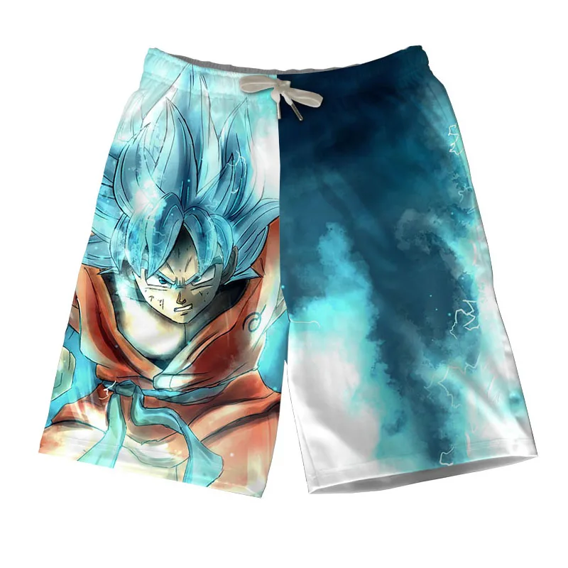 4 Dragon Ball Z мужские шорты летние шорты супер сайян Сон Гоку черные Вегета Beerus Hitto спортивные брюки - Цвет: 4
