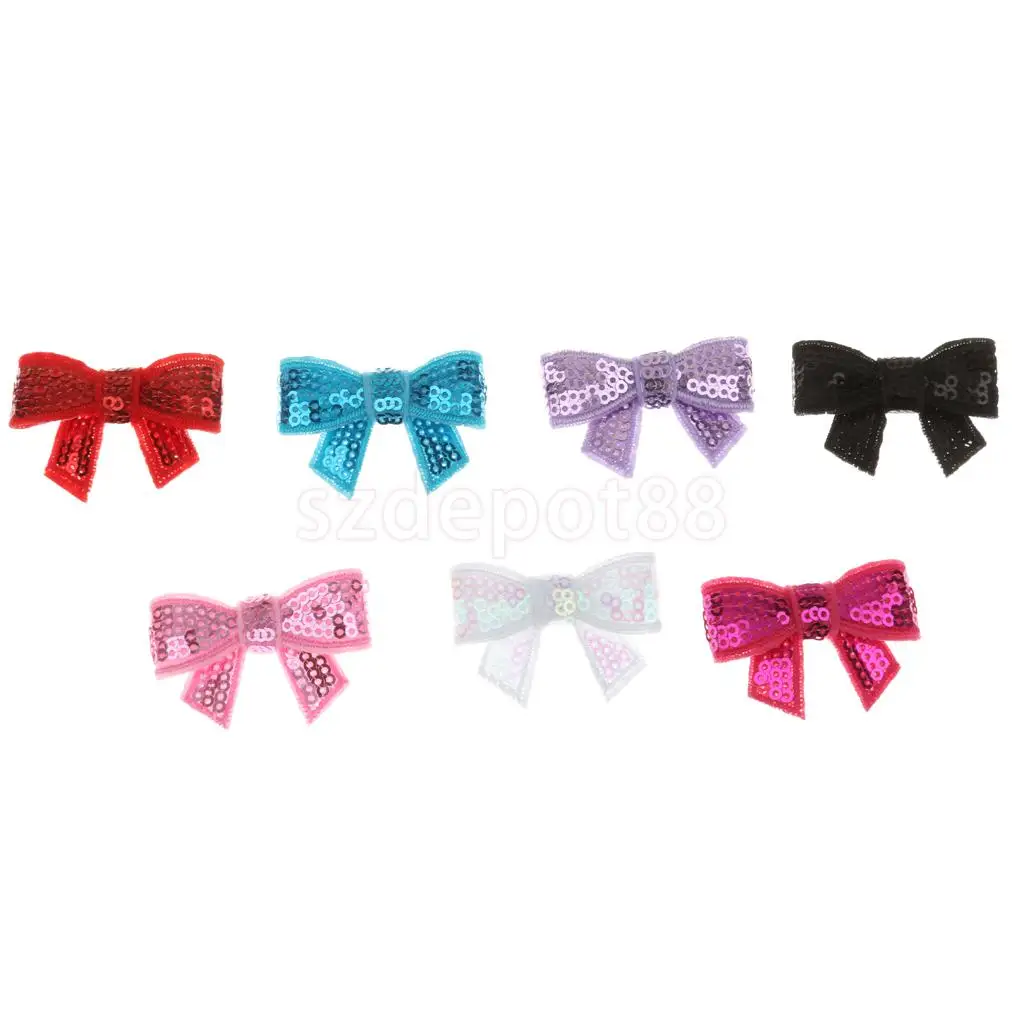 Галстук бабочка с блестками 10 шт. 45 мм|bow tie|sequin bow tiesbow tie |