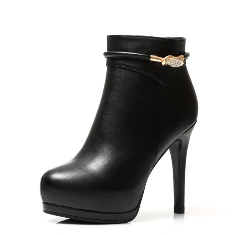 Women-Ankle-Boots-Platform-Stilettos-leather-Dropshipping-Women-high-heels-Boots-black-Sexy-Laides-Party-Boots