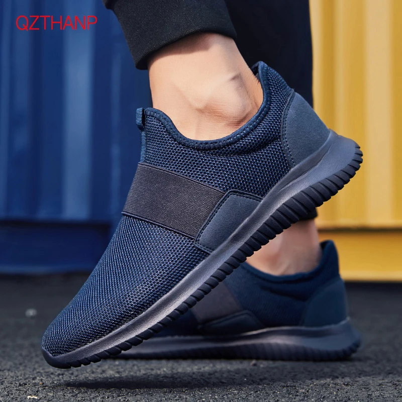 

Fashion Shoes 2018 Mens Sneakers Casual Breathable Lace Up Flats Shoes Adult Lightweight Outdoor Mesh Masculin Apatos Hombre