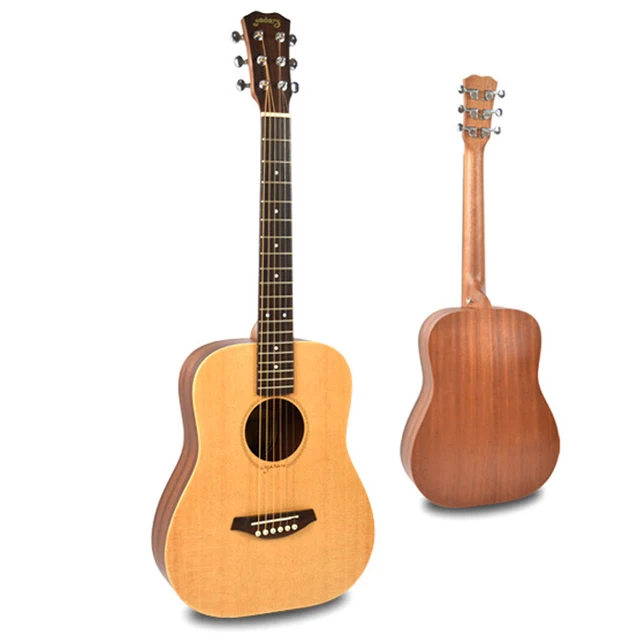 Buy Spruce solid top acoustic guitar 34 inch Mahogany