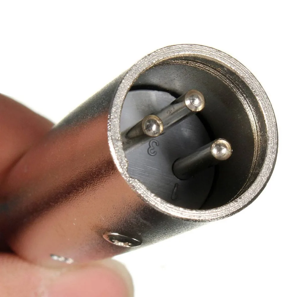 3pin XLR папа 1/4 &quot6 3/6 5 мм моно гнездо AUX разъем для микрофона Аудио Стерео адаптер