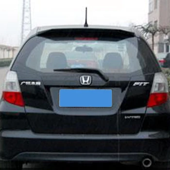 

UBUYUWANT For Honda Jazz Fit 2008-2013 Rear Spoiler Small Plane Version ABS Primer Color Car Tail Wing Decoration