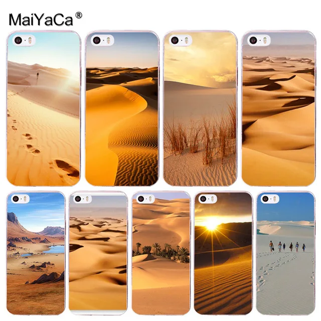 MaiYaCa природа пейзаж пустыня для iPhone 4S SE 5C 5S 5 6 6S 7 8 Plus X XR XS MAX телефонные чехлы