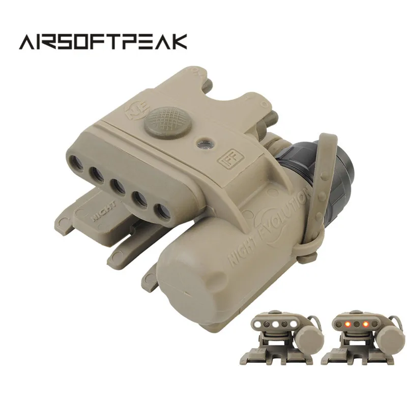 Prix pour Nuit Evolution Casque Lumière Gen3 Dark Earth (Blanc et Rouge) de Chasse Militaire Tactique Airsoft Paintball Casque Accessoire Prix pour Nuit Evolution Casque Lumière Gen3 Dark Earth (Blanc et Rouge) de Chasse Militaire Tactique Airsoft Paintball Casque Accessoire