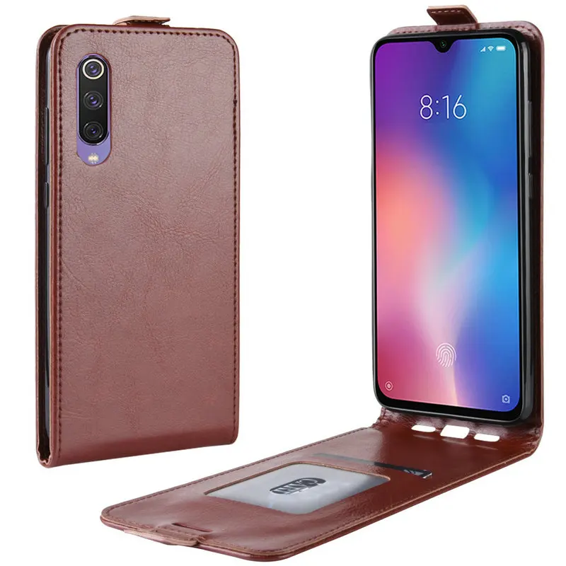 Кожаный чехол в стиле ретро для Xiaomi Mi 9 SE Mi9 или 128 Гб 64 ГБ кожаные флип Чехлы
