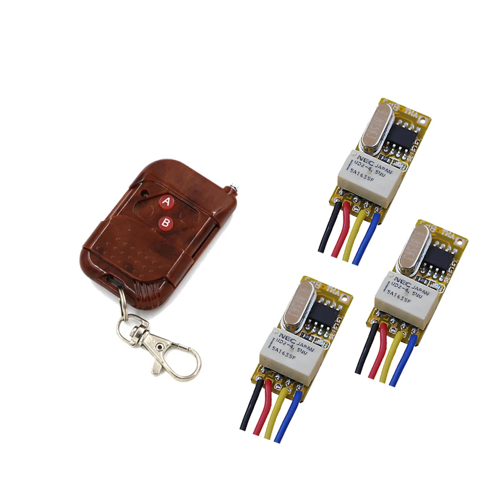 LatestMini Relay Remote Switch Door Open Button Remote Open Close