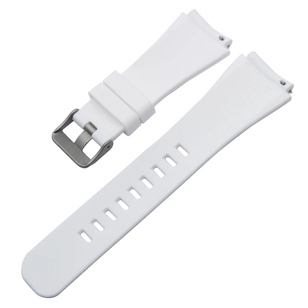 Быстросъемный силиконовый резиновый ремешок для часов 22 мм для samsung gear S3 Classic Frontier Garmin Fenix Chronos браслет на запястье - Цвет ремешка: White