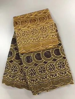 

Black African Bazin Riche Fabrics And French Lace 2017 Latest African Bazin Riche Getzner Embroidered Jacquard Fabric 5+2 Yards