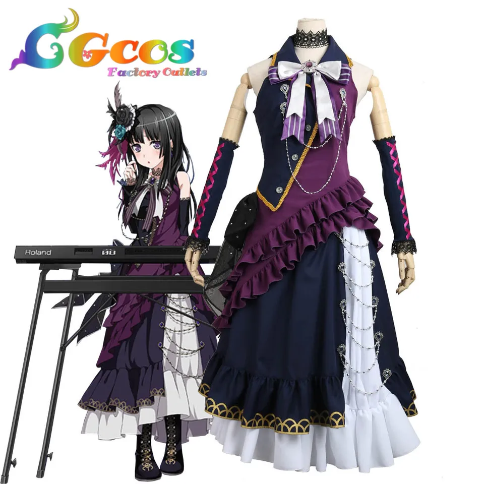 Cgcos Free Shipping Cosplay Costume Cos Bang Dream Black Shout Cgcos Free Shipping Cosplay Costume Cos Bang Dream Black Shout