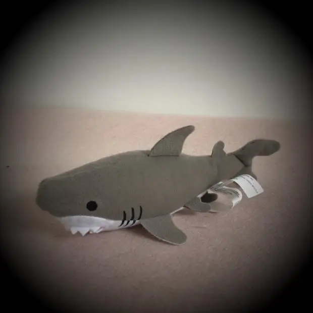 

Great White Shark Plush Stuffed Animal Toy, Gifts for Kids, Cuddlekins 22cm