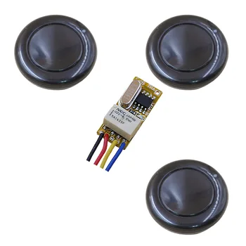 

2017 DC3V 3.6V 5V 6V 7.4V 9V 12V Mini Relay Wireless Switch Remote Control Power LED Lamp Controller Micro Receiver Transmitter