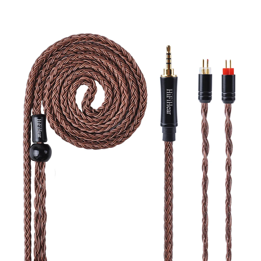 HiFiHear 16 Core посеребренный кабель 2 5/3 5/4 4 мм балансный с MMCX/2PIN разъем для BLON BL 01 03
