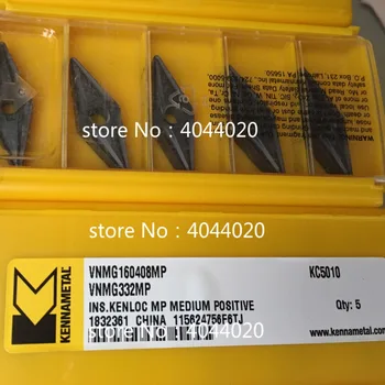 

VNMG160408MP KC5010 VNMG332MP KC5010 KENNAMETAL 10pcs carbide inserts