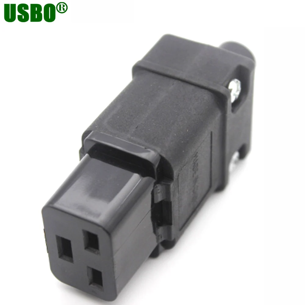 

Universal 250V 16A Standard IEC320 C19 AC Electrical Power Cable Cord Connector PDU Removable socket plug