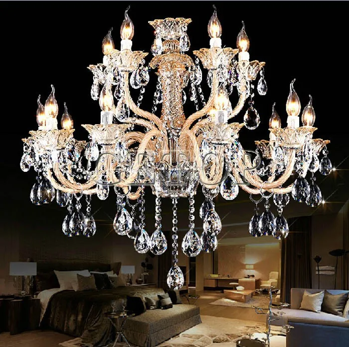 Best Price Luxury Crystal Chandeliers K9 Pending Light Hotal Best Price Luxury Crystal Chandeliers K9 Pending Light Hotal Hall Lightings Fixture Villa Modern Led Lights In Pendant From