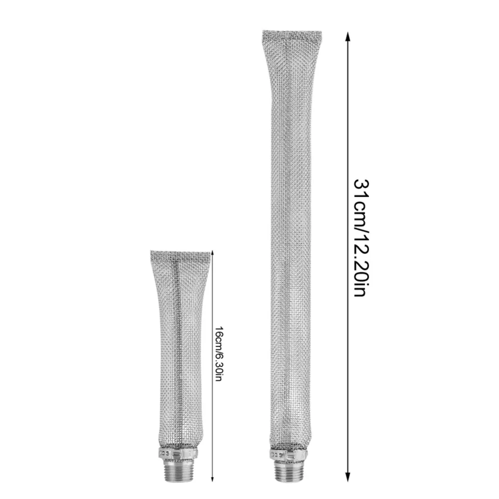 12 дюймов/6 дюймов 304 из нержавеющей стали домашнее варение пива хмелевой фильтр сетчатый фильтр фильтрация для чайника