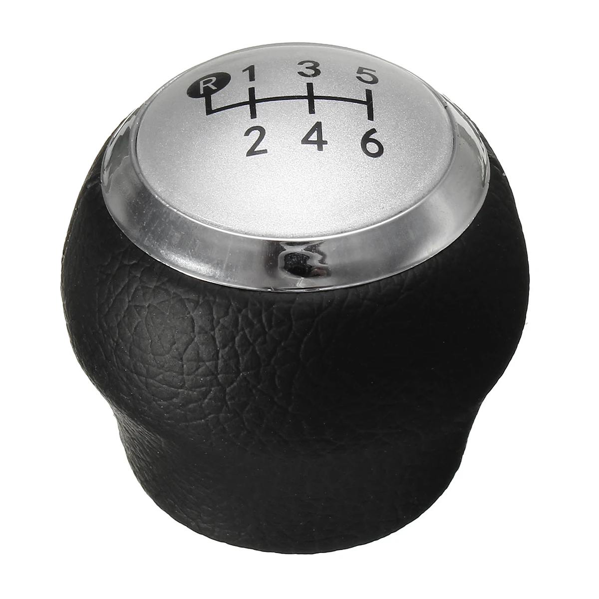 6 Speed Car Round Ball Style Manual Gear Shift Knob Shifter Knob Head