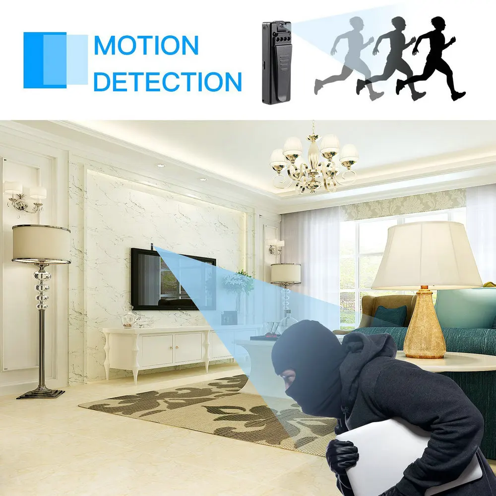 Микро видеокамера Vandlion A7 с диктофоном сетевая Инфракрасная камера функцией