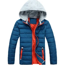 Теплые мужские Зимние Куртки Вскользь Верхняя Одежда Пальто С Капюшоном Зимняя Куртка Для Мужчин 53