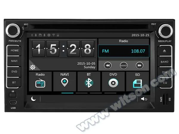 Автомобильный DVD плеер WITSON GPS для KIA CERATO/SPORTAGE новая технология пленочный экран 1080P