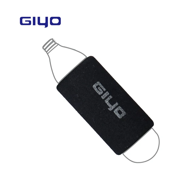 Giyo Bicycle CO2 Cartridge Pump Head Cycling Bike Ball Mini Portable