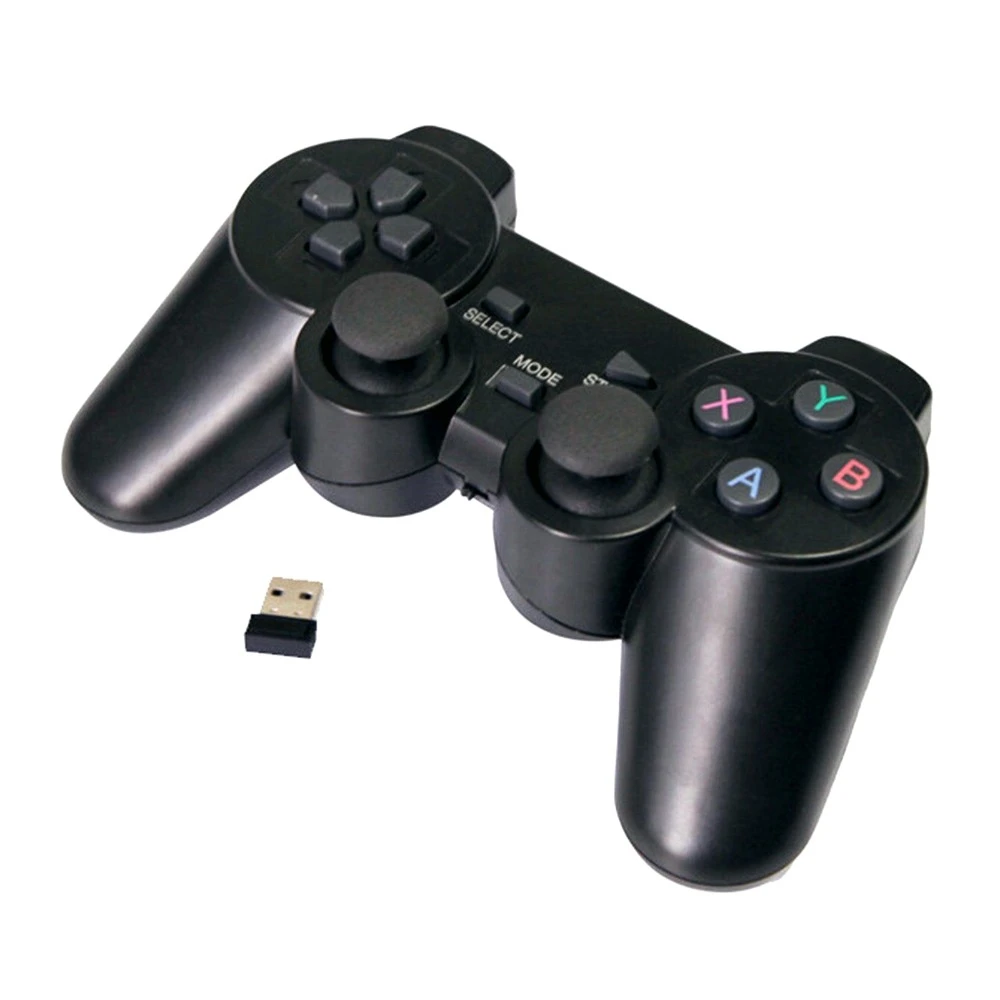 Rovtop 2 4G беспроводной геймпад пк для PS3 TV Box джойстик игровой пульт дистанционного