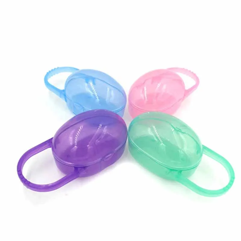 

Portable Baby Newborn Pacifier Case for Nipple Box Baby Care Feeding Nursing Infant Kids Cradle Holder Travel Storage Container